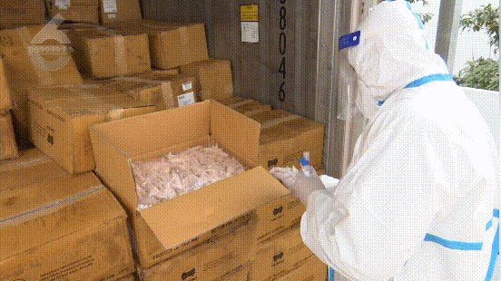 昆明最新要求：冷链食品集中消毒检测！记者实地探访→(图5)